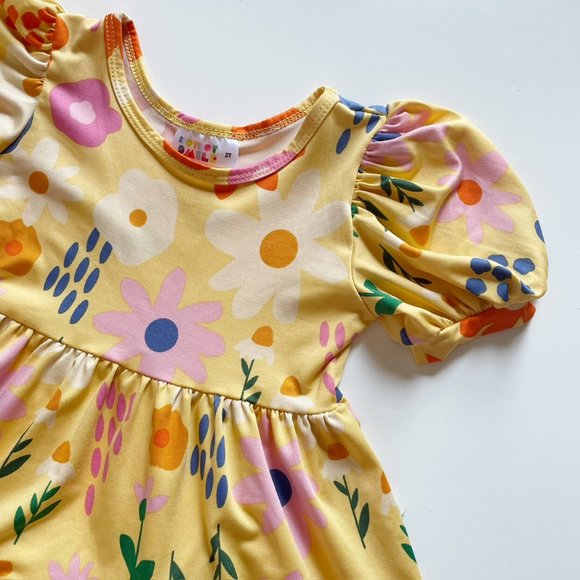 Dot Dot Smile Floral Twirl Dress | Size 2T - Picture 2 of 5